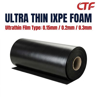 0.15mm 0.2mm 0.3mm Cienkie IXPE Foam Roll Gum Backed Waterproof Insulation Material dla taśm i aplikacji elektronicznych