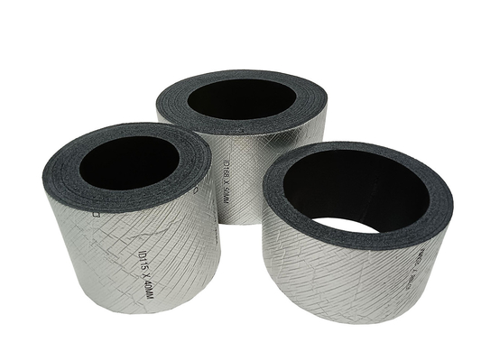 Trwała izolacja termiczna poliolefiny XPE Pipe Foam Factory Price Aluminium Shield Laminate Fire Resistant XLPE Foam Tube