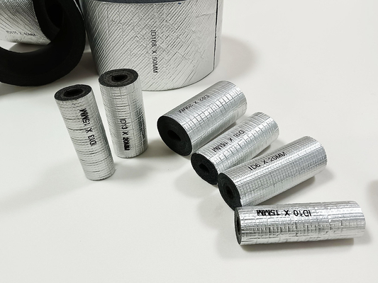 Trwała izolacja termiczna poliolefiny XPE Pipe Foam Factory Price Aluminium Shield Laminate Fire Resistant XLPE Foam Tube