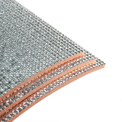 Materiał dźwiękoszczelny Materiał ognioodporny Jednostronny czysty aluminium Jednostronny dach Wyloty izolowane termicznie Polyolefin wodoodporny Xpe Foa