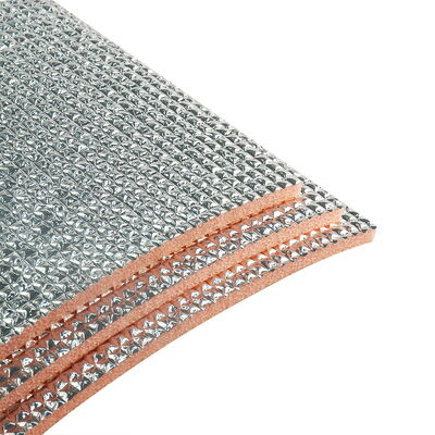 Ognioodporna, wodoodporna, akustyczna, termoizolacyjna pianka z aluminiowym podkładem