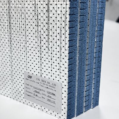 Wysokiej wydajności pianka poliolefinowa (PO) z półotwartymi komórkami Pianka akustyczna z folią aluminiową i klejem PO