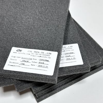 Black Semi Open Cell PO Foam Insulation Sheets With Composite Base Excellent Sound And Heat Insulation Performance Suitable For Air Duct Systems Ventilation Pipes And Various Construction Fields