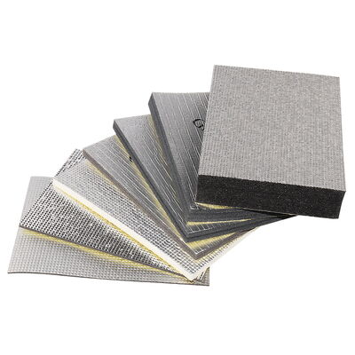 Aluminum Foil Laminated XLPE Foam Insulation Sheet Flame Retardant Heat Barrier for Hotel Commercial HVAC Duct System