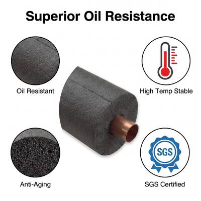Flexible NBR Rubber Foam Insulation Tube Premium Thermal Barrier for HVAC Pipeline Thermal Retention Energy Saving Industrial Heat Protection