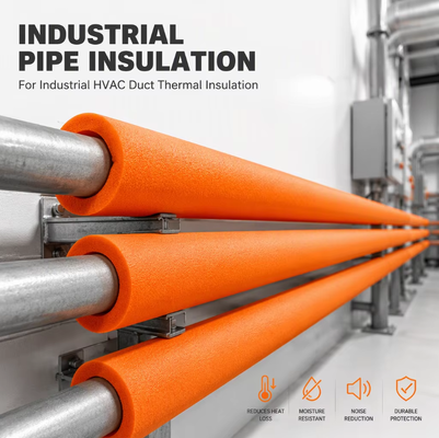 High Performance IPO Seamless Cross Linked Polyolefin Foam Pipe Thermal Insulation for HVAC Duct Air Conditioning Welding Pipe and Kitchen Systems