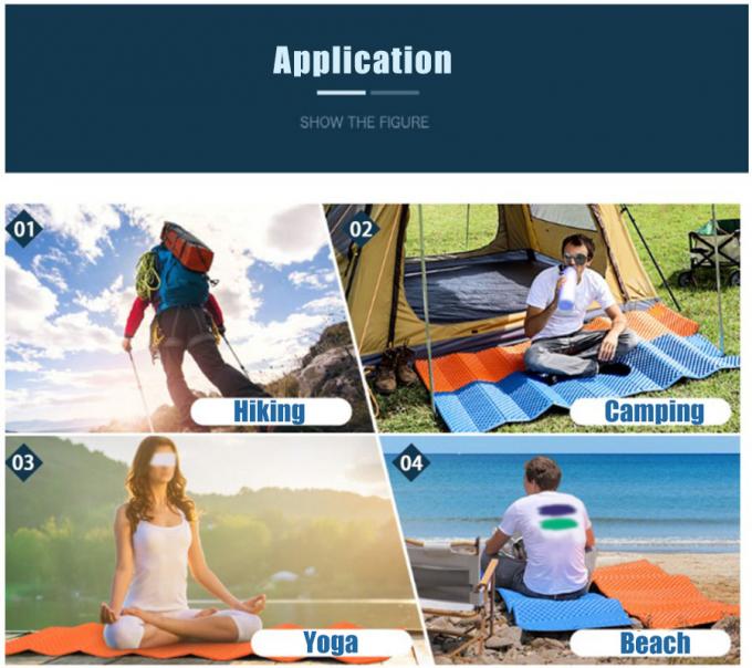 Sprzęt do śpiących podkładanych podkładek z białej folii aluminiowej 8