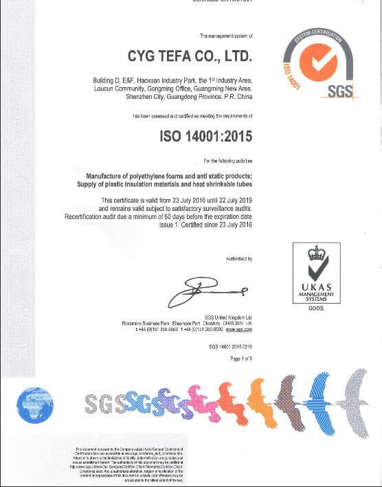 Poliolefinę z zamkniętych komórek. 23